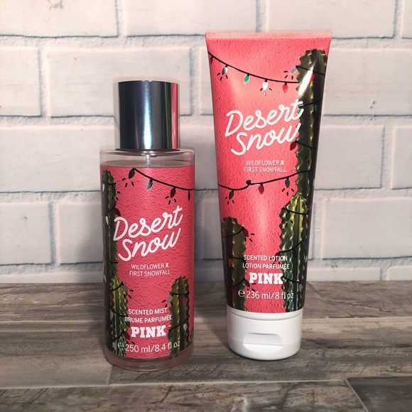 🌵NEW!🌵PINK by VS Desert Snow Gift Set - Picture 2 of 8